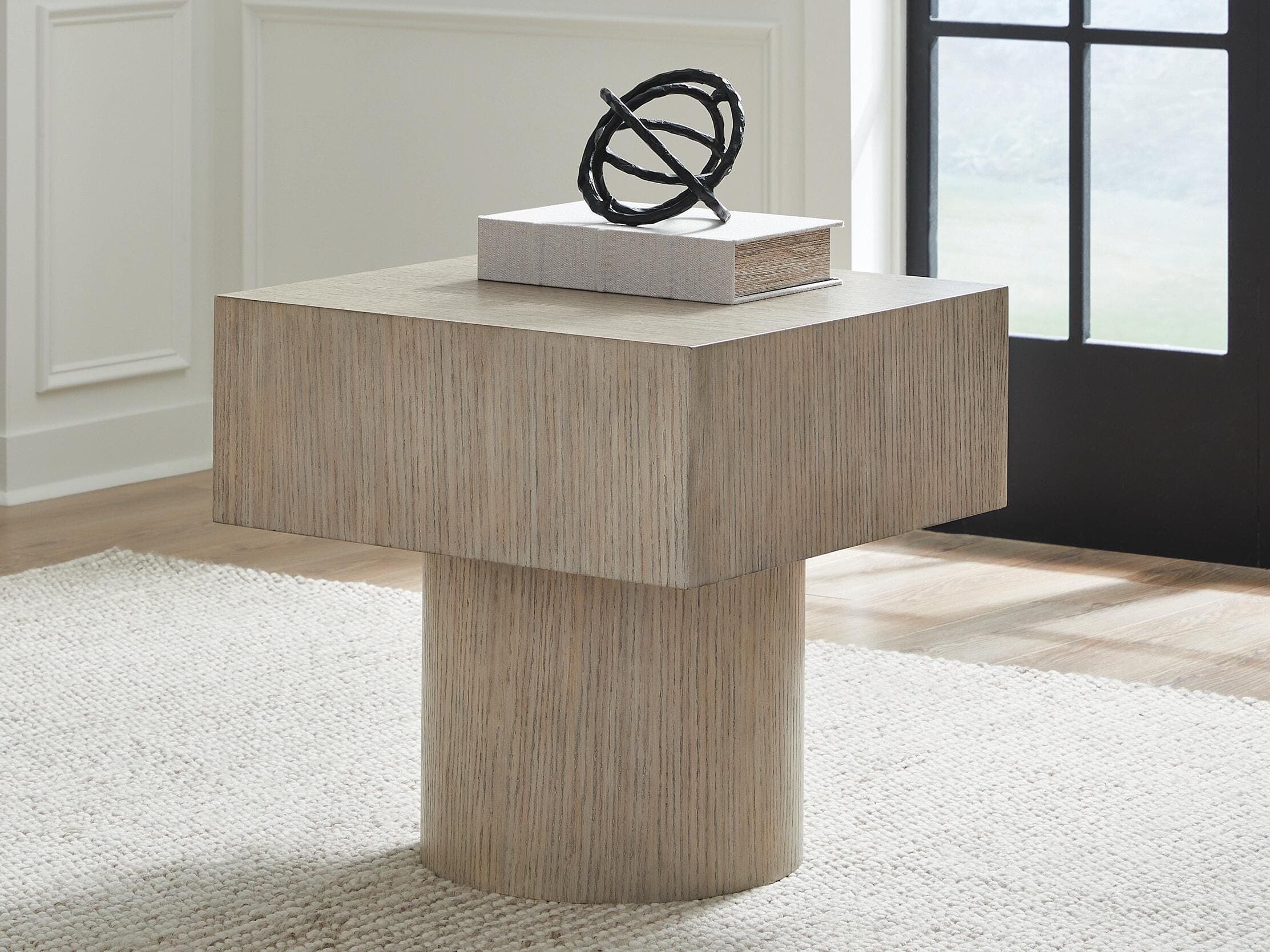 Jorielyn End Table — Brown/Beige — view 2