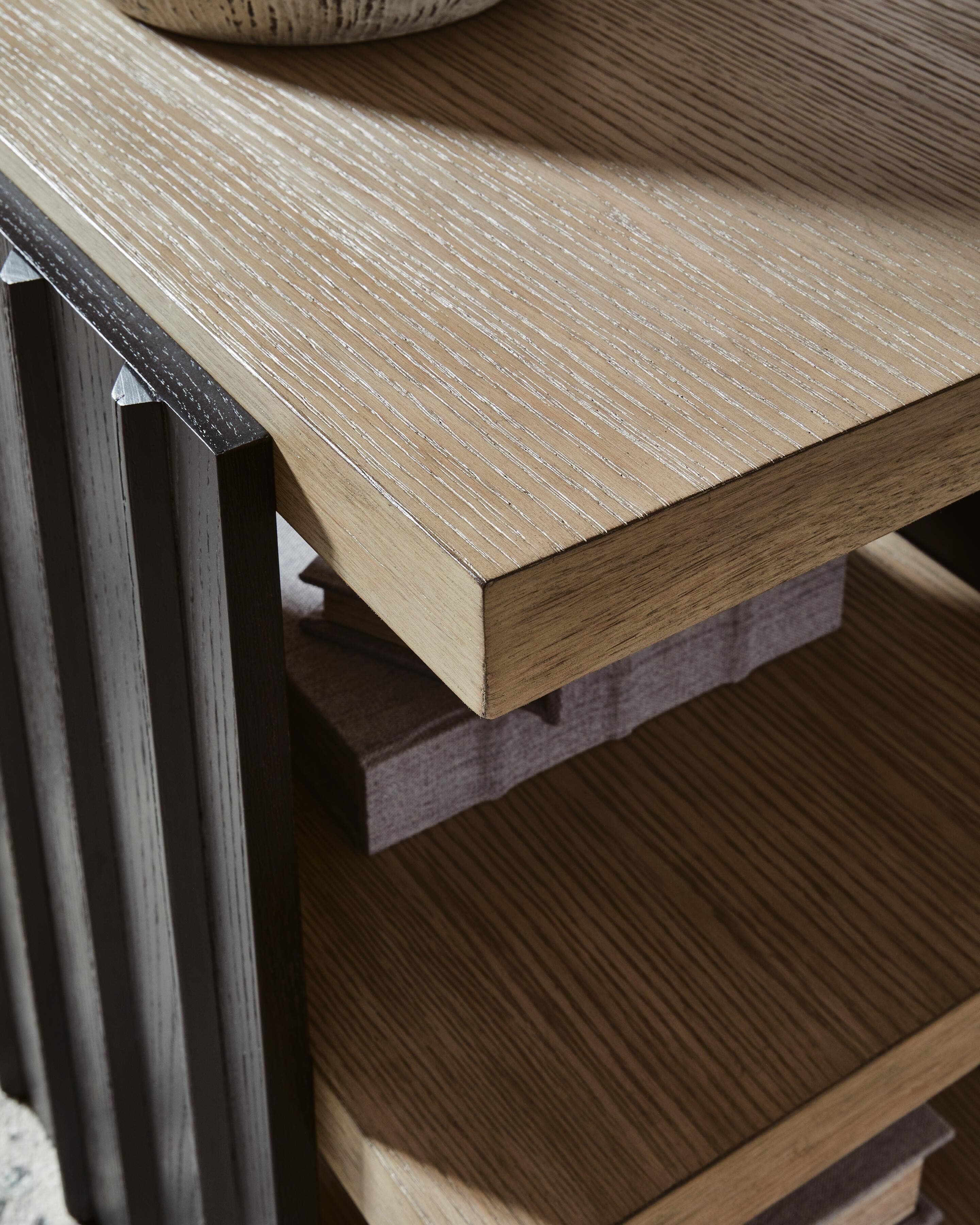 Rylandyn End Table — Black/Gray & Brown/Beige — view 5