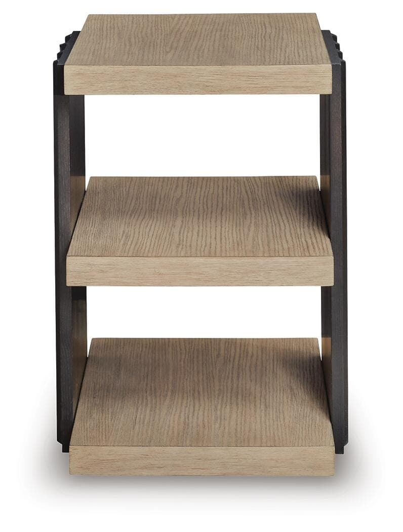 Rylandyn End Table — Black/Gray & Brown/Beige — view 3