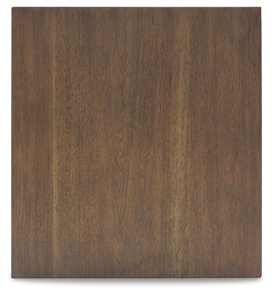 Moriville End Table — Brown/Beige — view 7