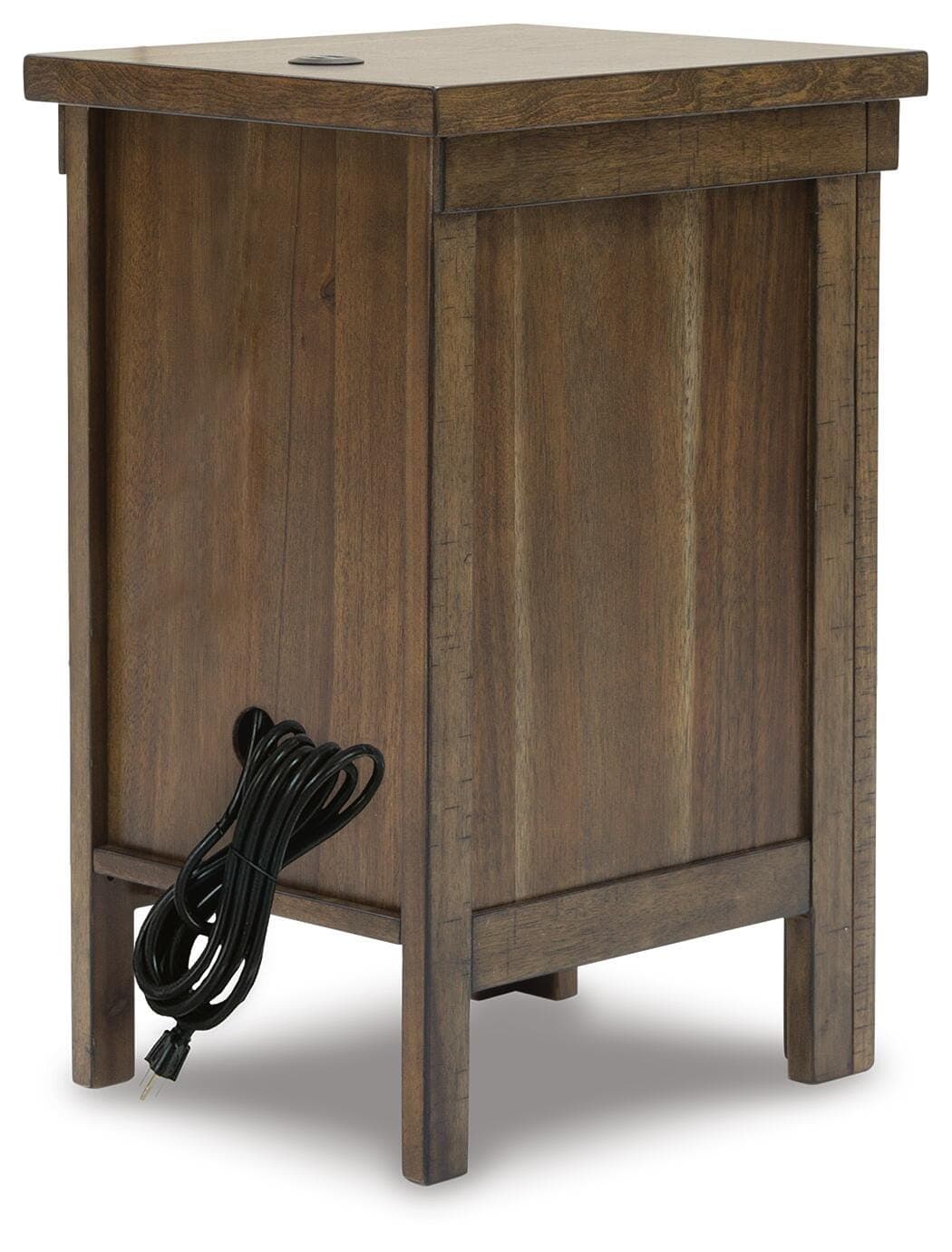 Moriville Chairside End Table — Brown/Beige — view 6