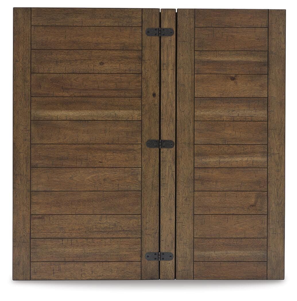 Moriville Lift-Top Coffee Table — Brown/Beige — view 5