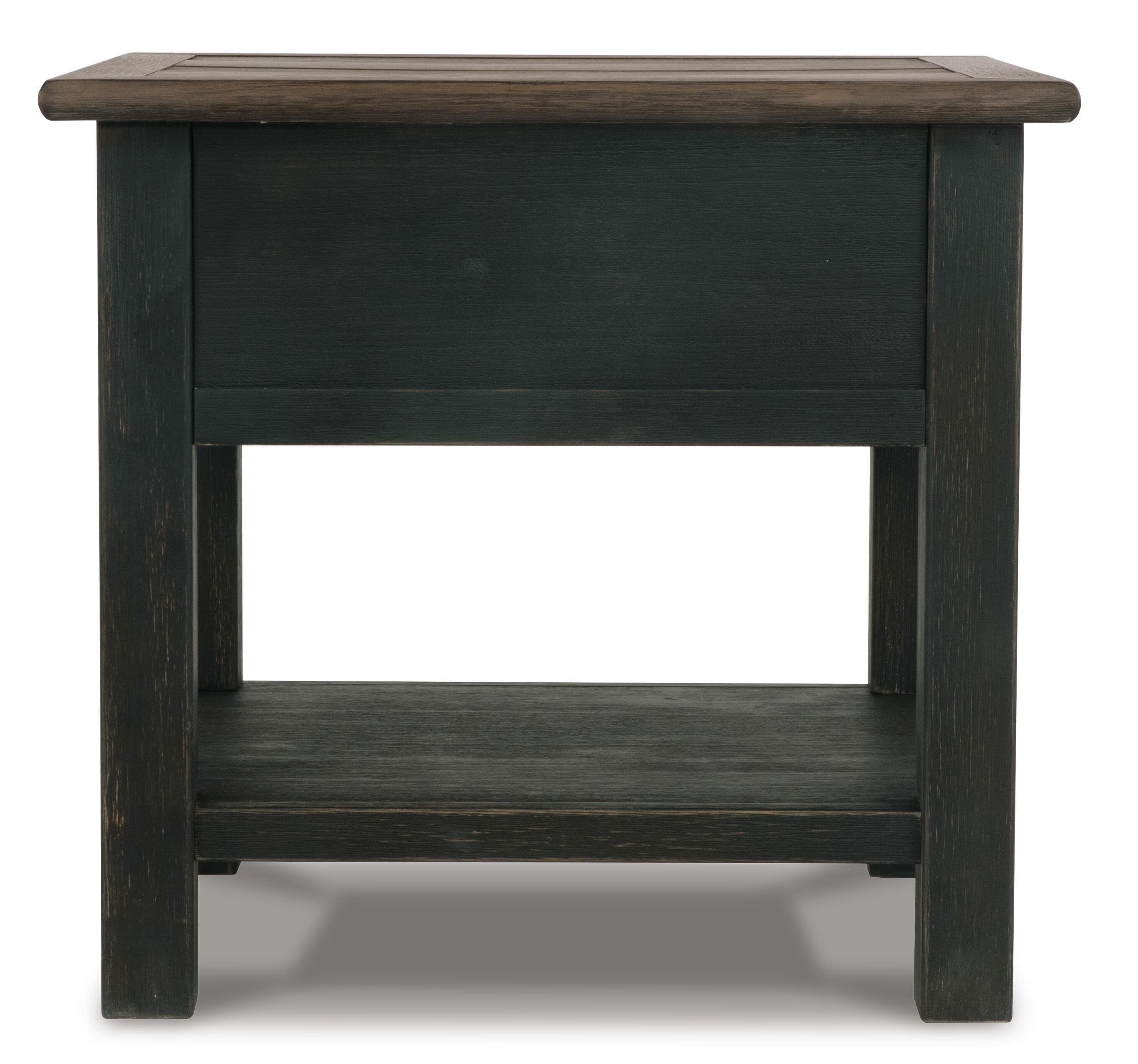 Tyler Creek End Table — Brown/Beige — view 5
