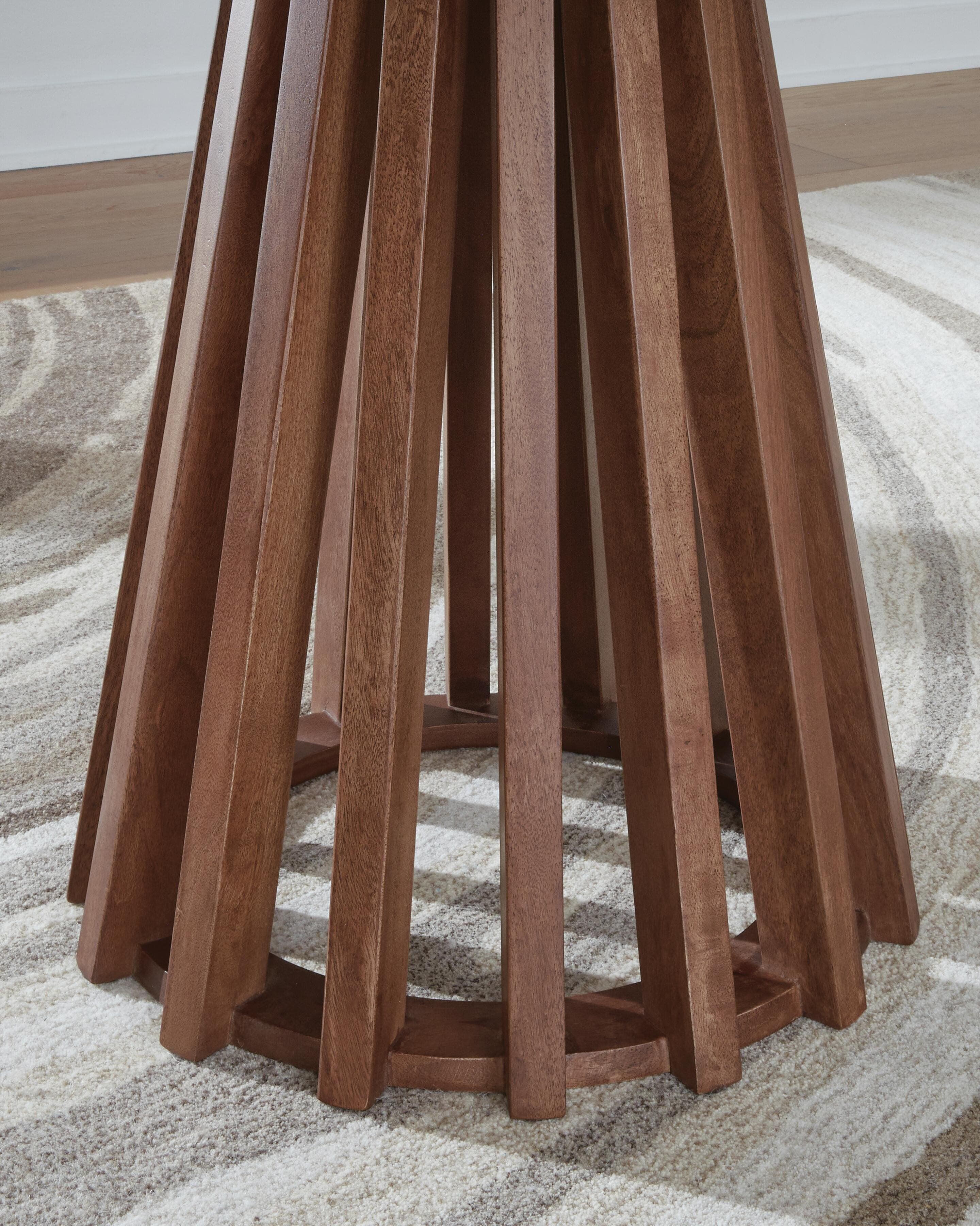 Kallari End Table — Black/Gray & Brown/Beige — view 4