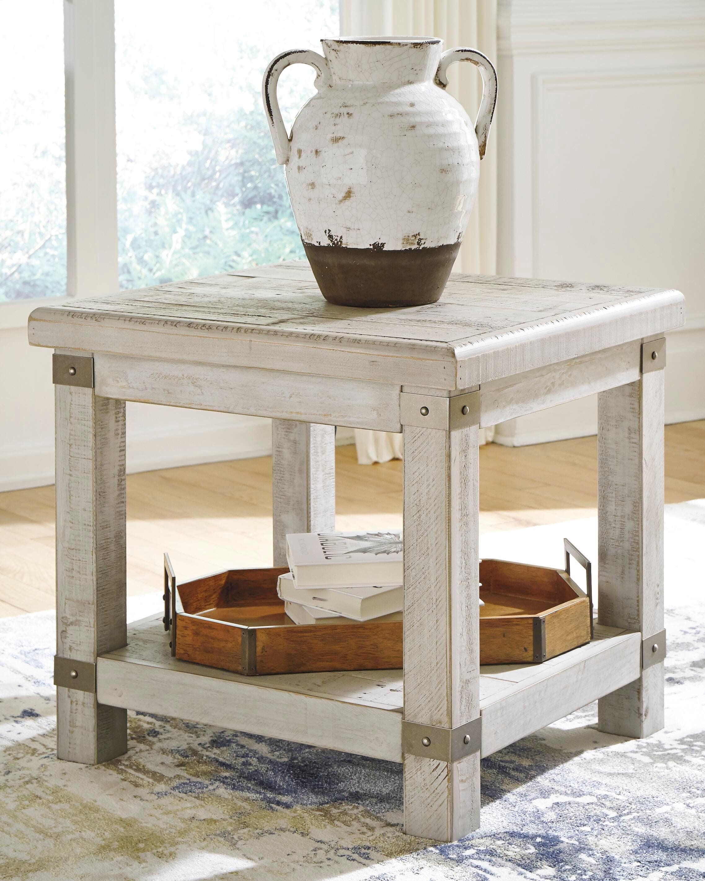 Carynhurst End Table — White — view 2