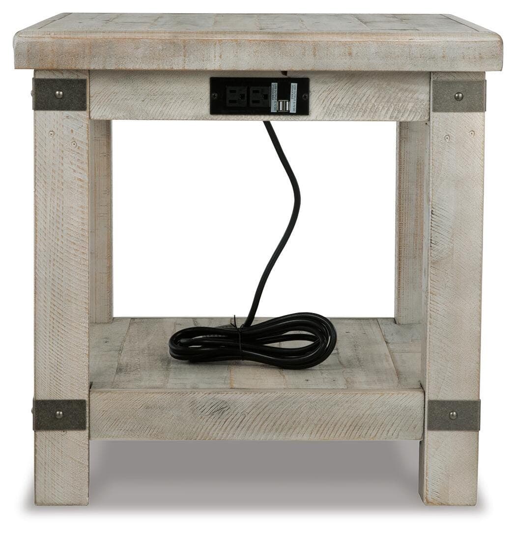 Carynhurst End Table — White — view 5