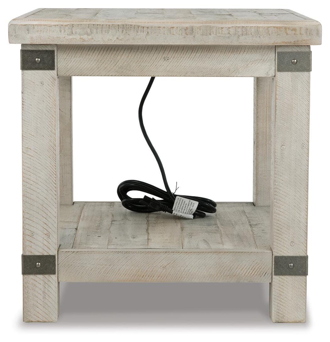 Carynhurst End Table — White — view 3