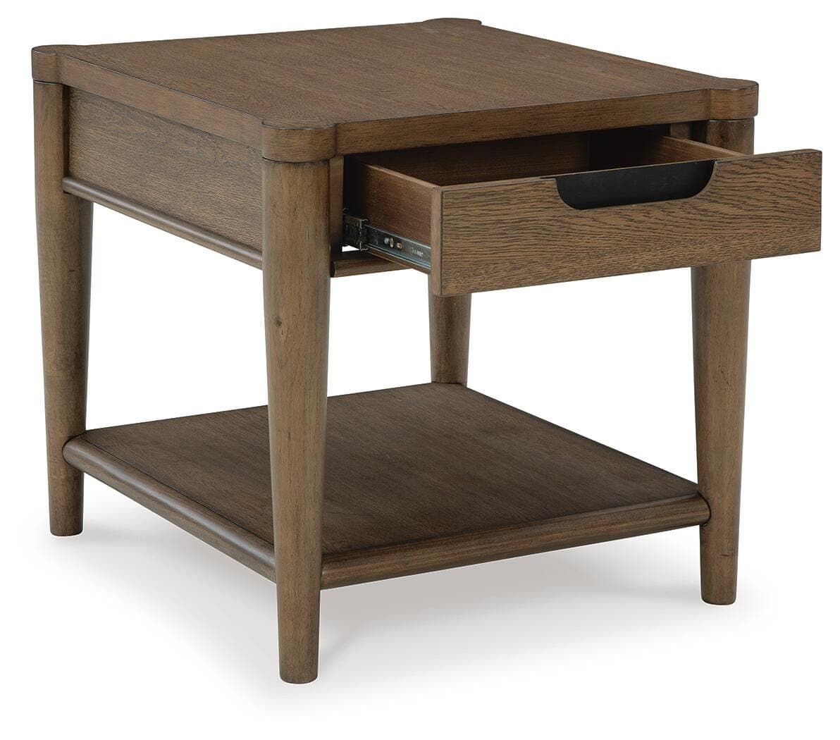 Roanhowe End Table — Brown/Beige — view 3