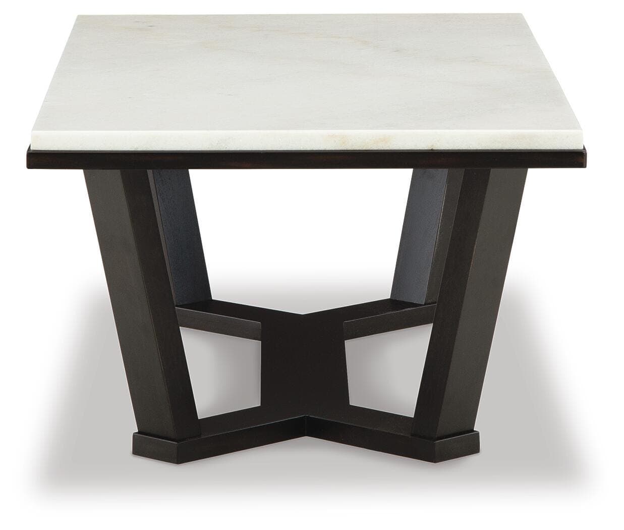 Fostead Coffee Table — White & Brown/Beige — view 4