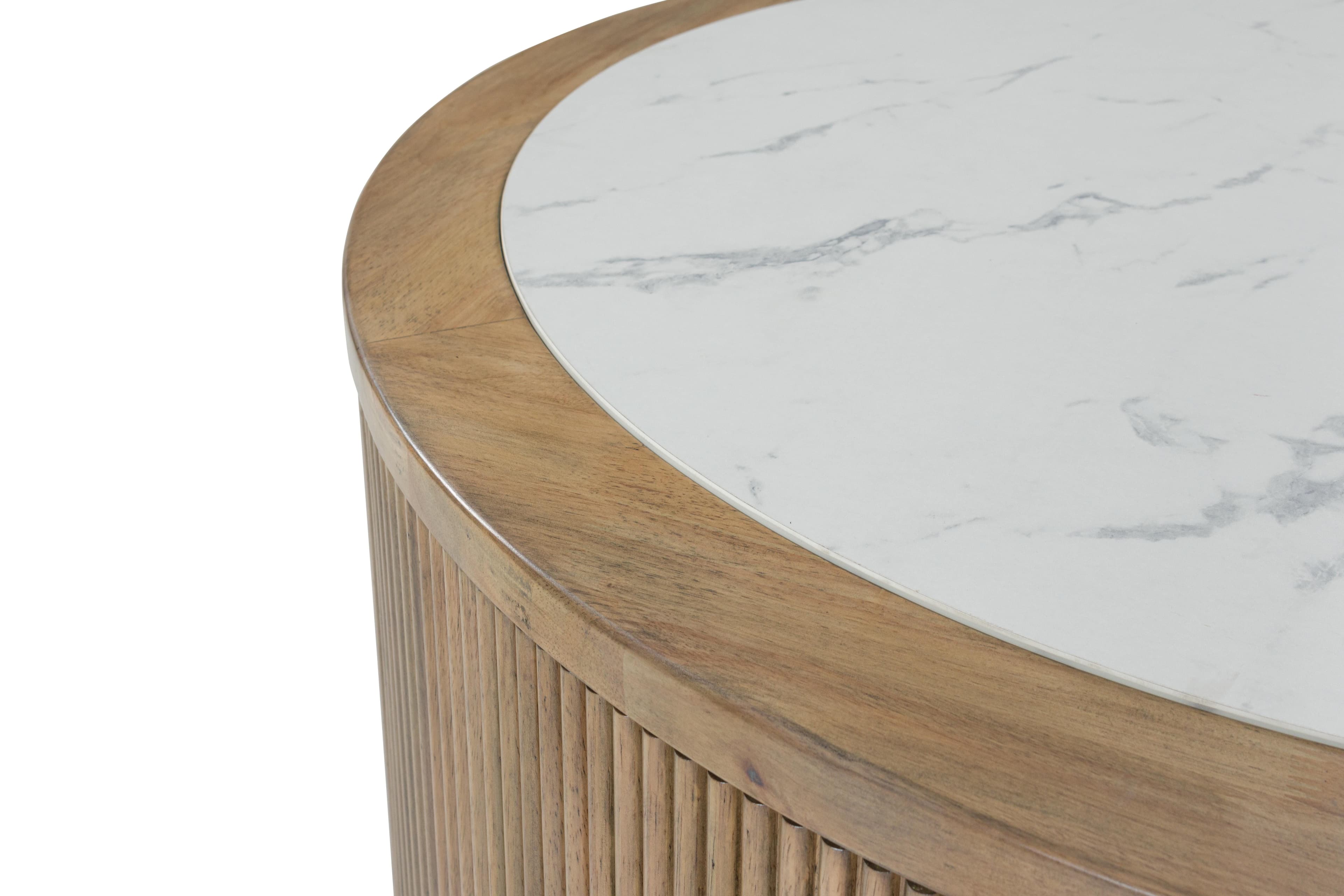 Camdill Coffee Table — White & Brown/Beige — view 5