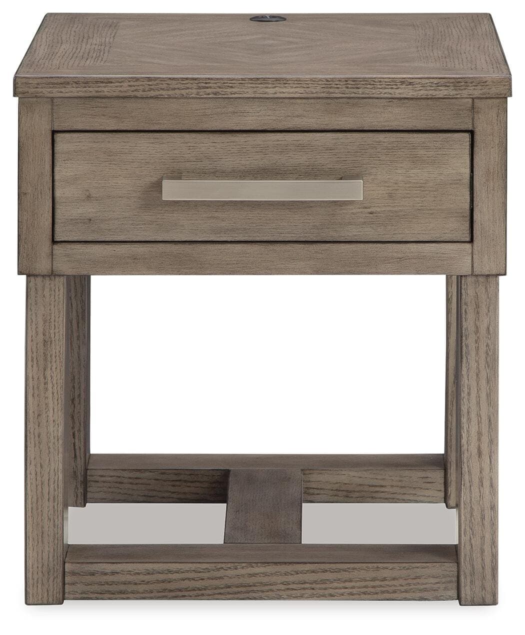 Loyaska End Table — Brown/Beige — view 4