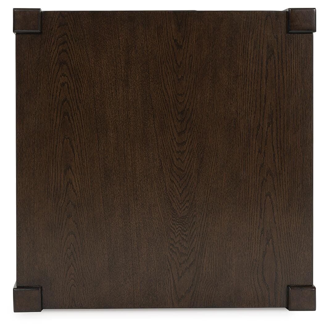 Breckington End Table — Brown/Beige — view 7