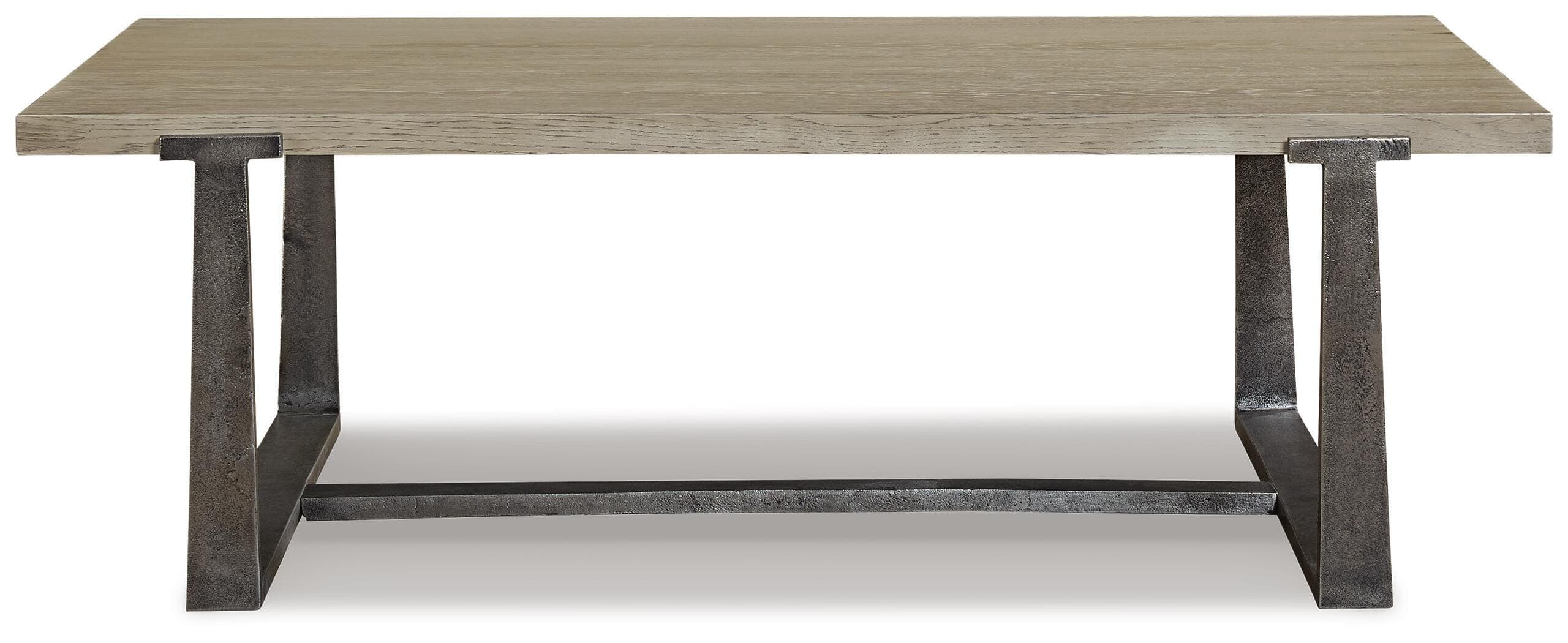 Dalenville Coffee Table — Metallic, Black/Gray & Brown/Beige — view 3