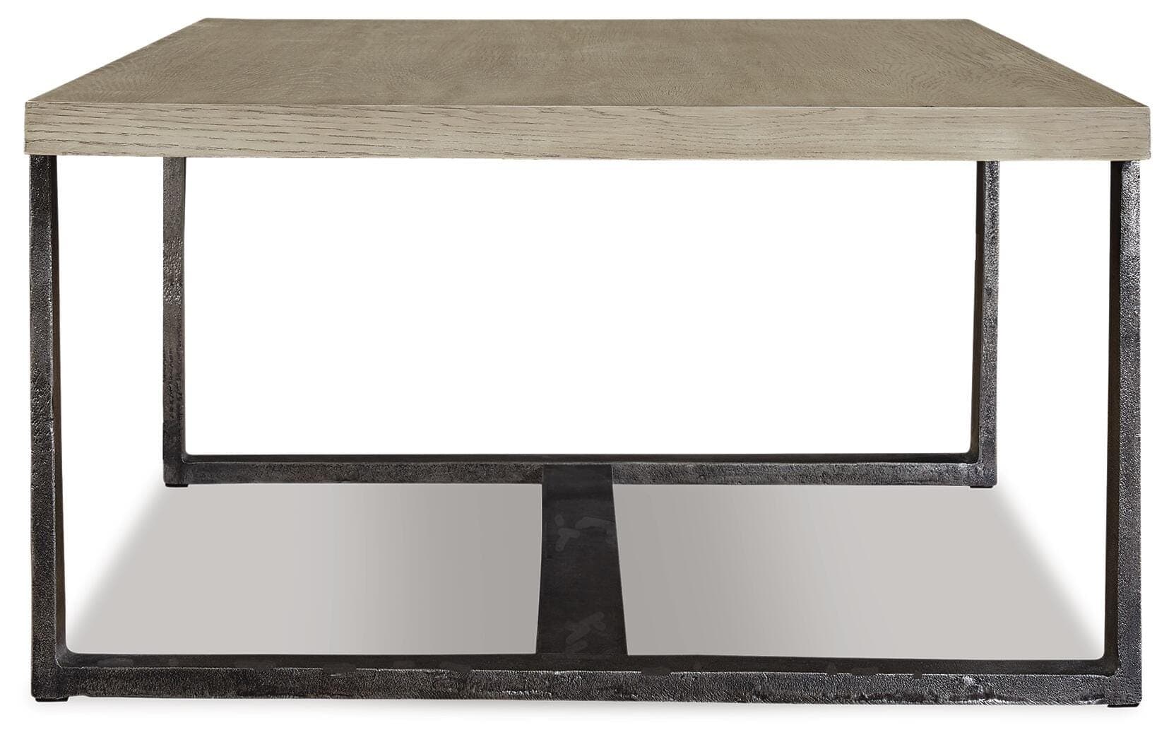Dalenville Coffee Table — Metallic, Black/Gray & Brown/Beige — view 4