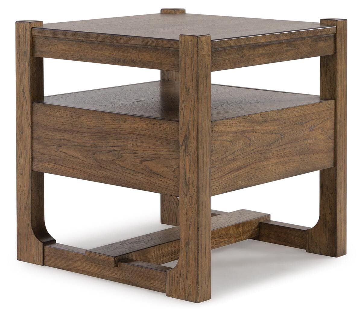 Cabalynn End Table — Brown/Beige — view 6