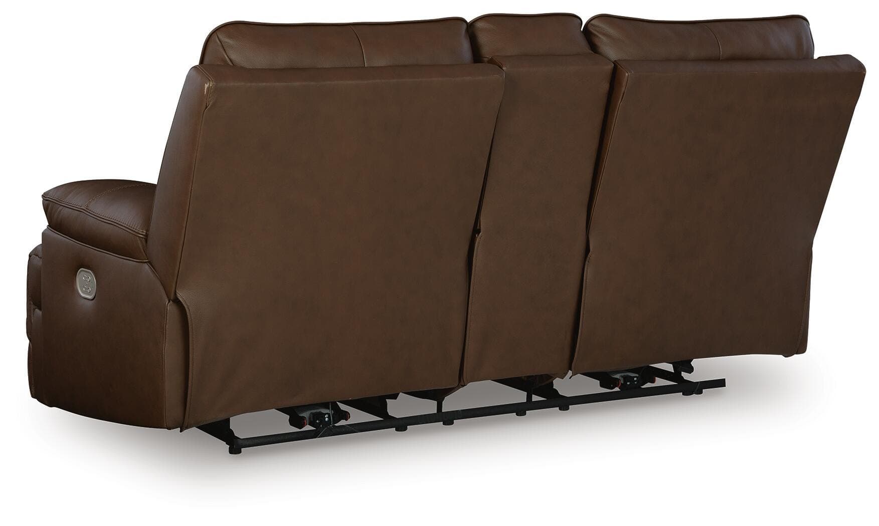 VonRyan Power Reclining Loveseat — Brown/Beige — view 4
