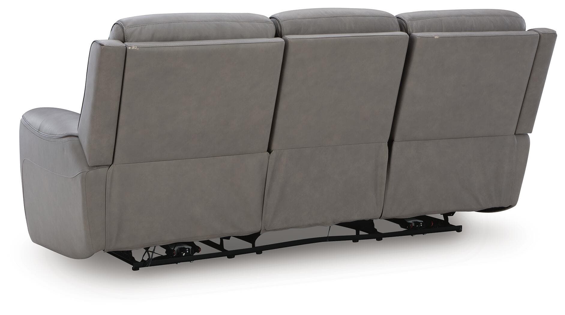 5Z-Relaxation Power Reclining Sofa — Black/Gray — view 4
