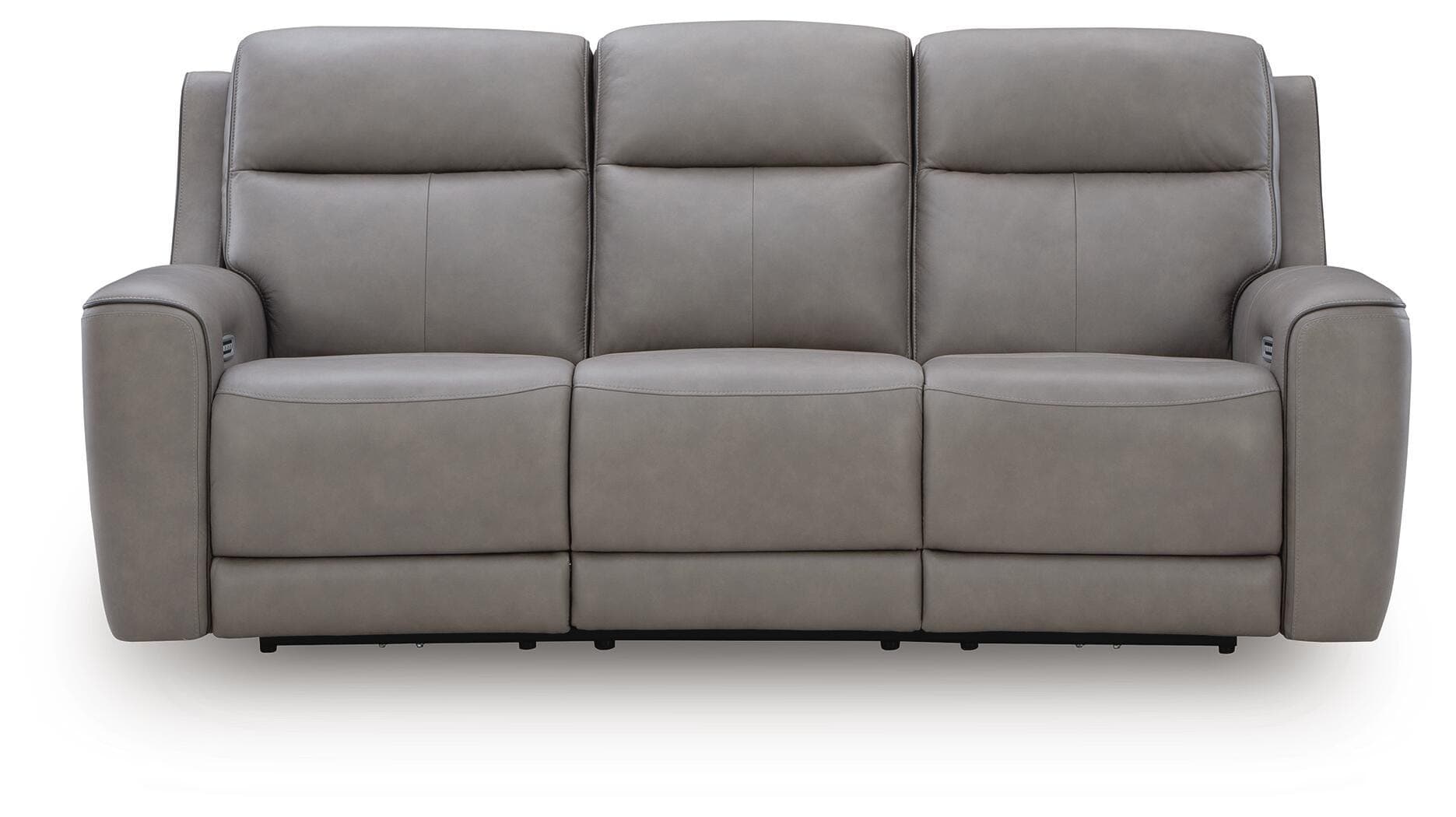 5Z-Relaxation Power Reclining Sofa — Black/Gray — view 3