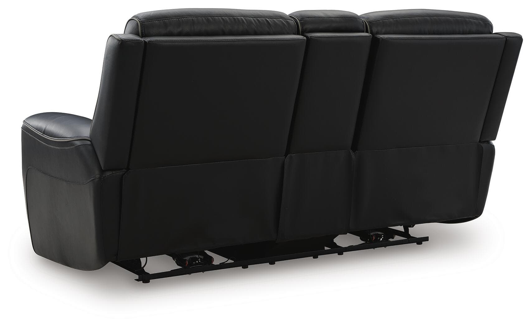 5Z-Relaxation Power Reclining Loveseat with Console — Onyx — view 6