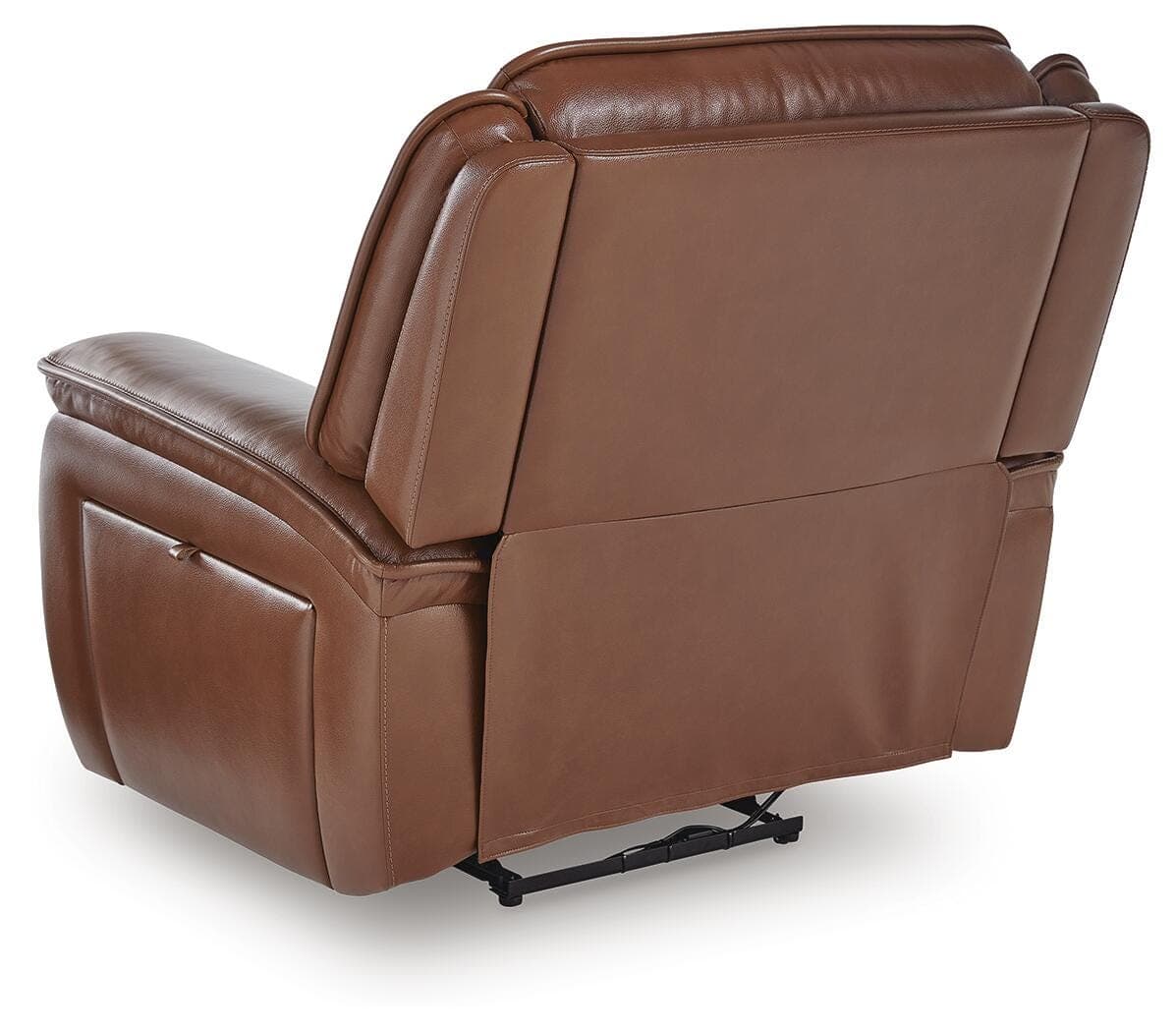 Healy Pier Power Recliner — Brown/Beige — view 5
