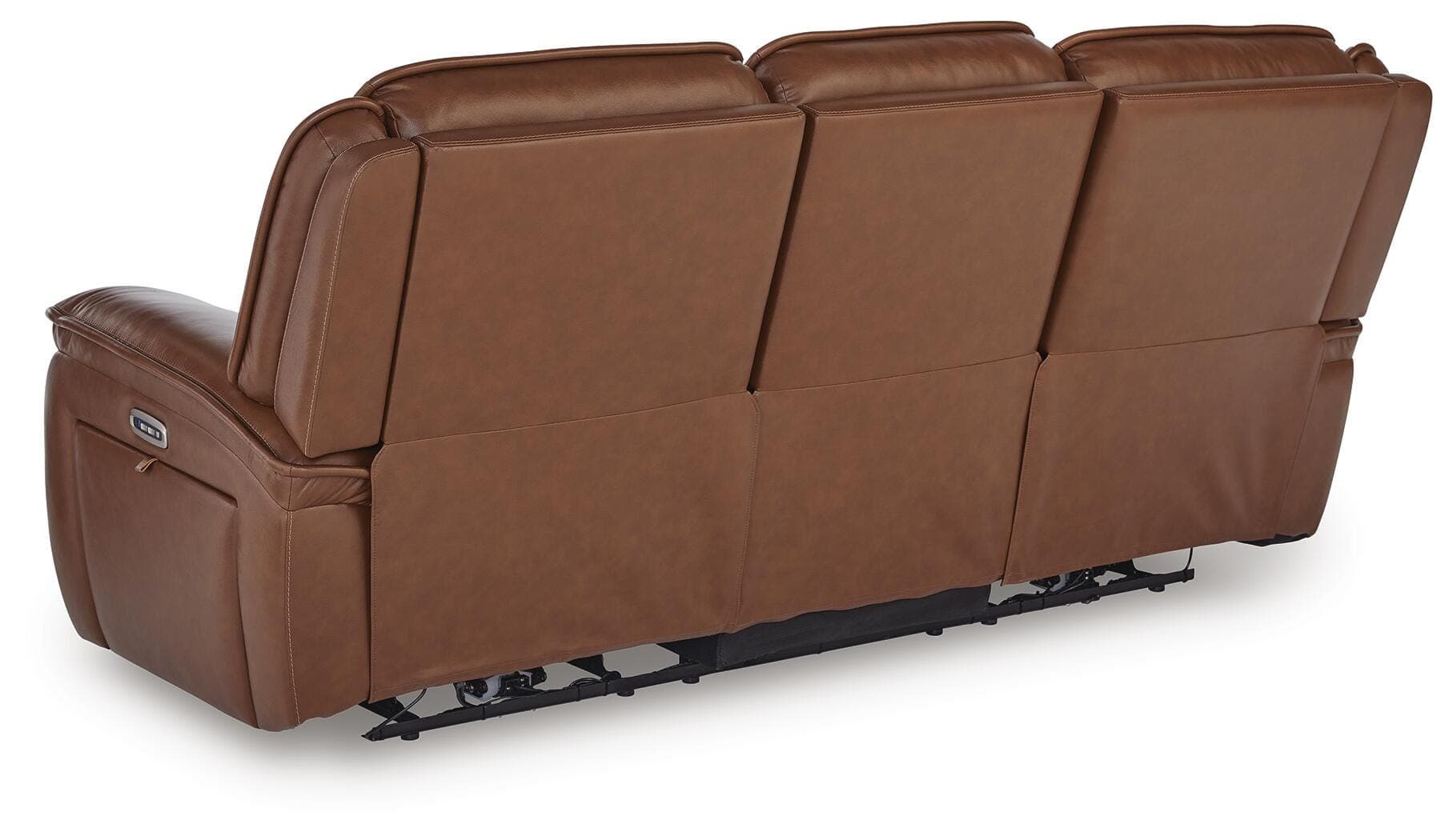 Healy Pier Power Reclining Sofa — Brown/Beige — view 5