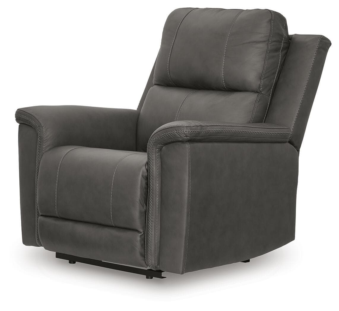 Beryton Power Recliner — Brown/Beige — view 5