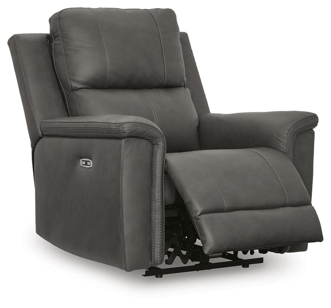 Beryton Power Recliner — Brown/Beige — view 3
