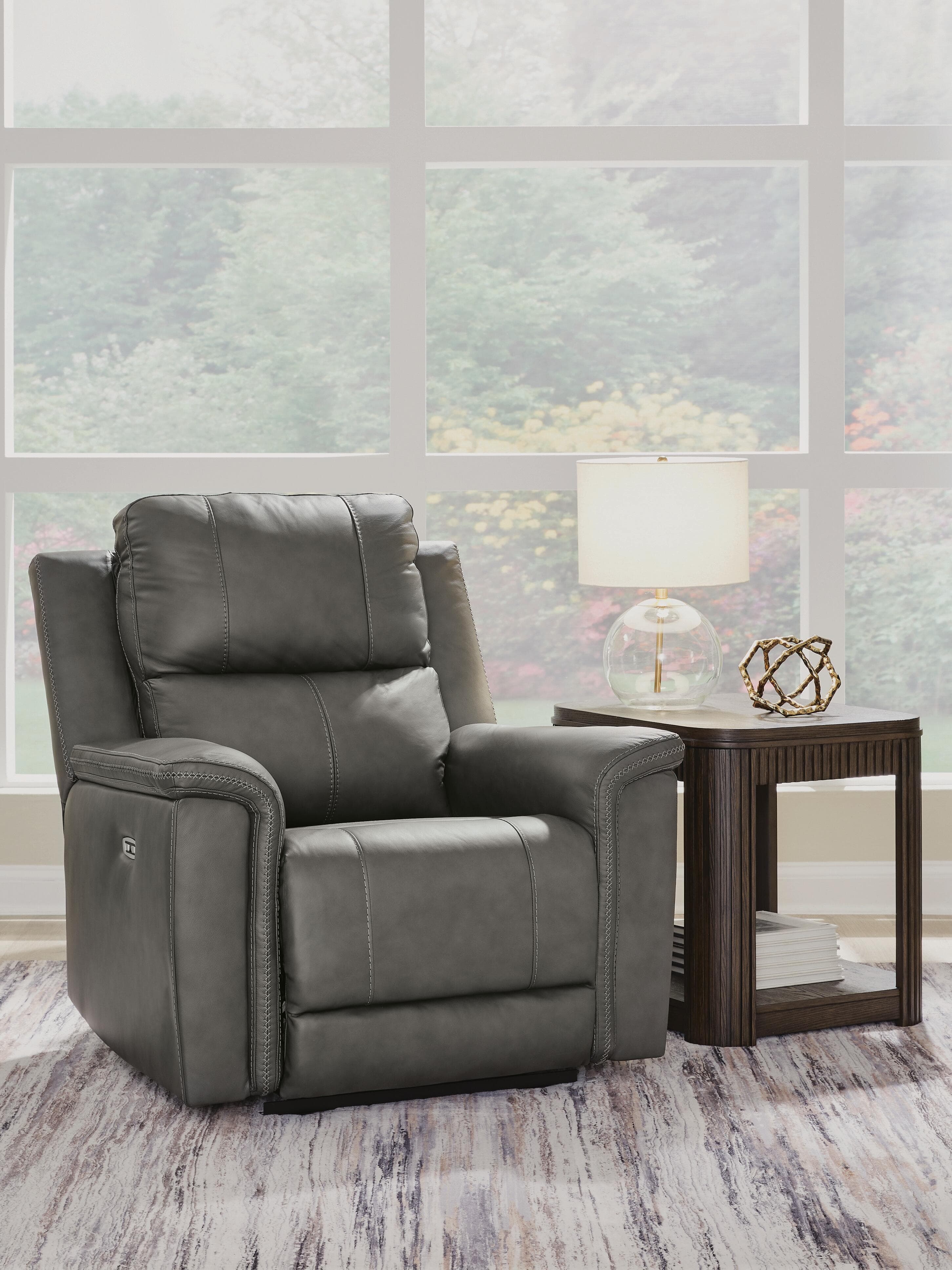 Beryton Power Recliner — Brown/Beige — view 2