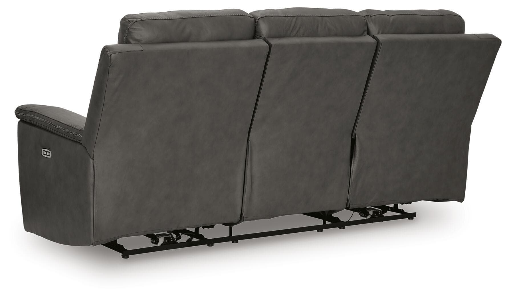 Beryton Power Reclining Sofa — Brown/Beige — view 5