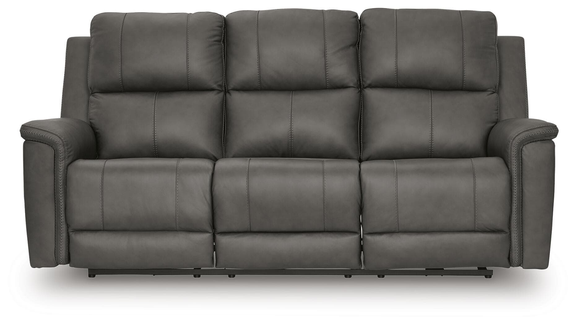 Beryton Power Reclining Sofa — Brown/Beige — view 3