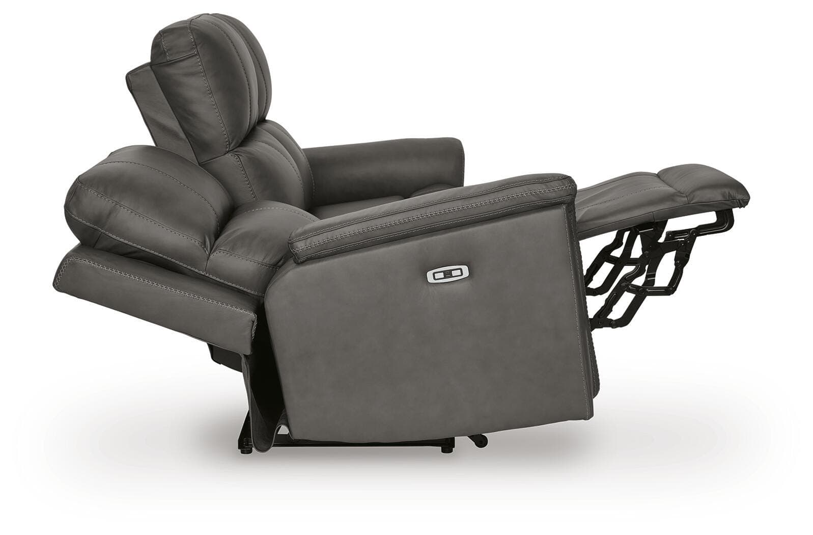 Beryton Power Reclining Sofa — Brown/Beige — view 4