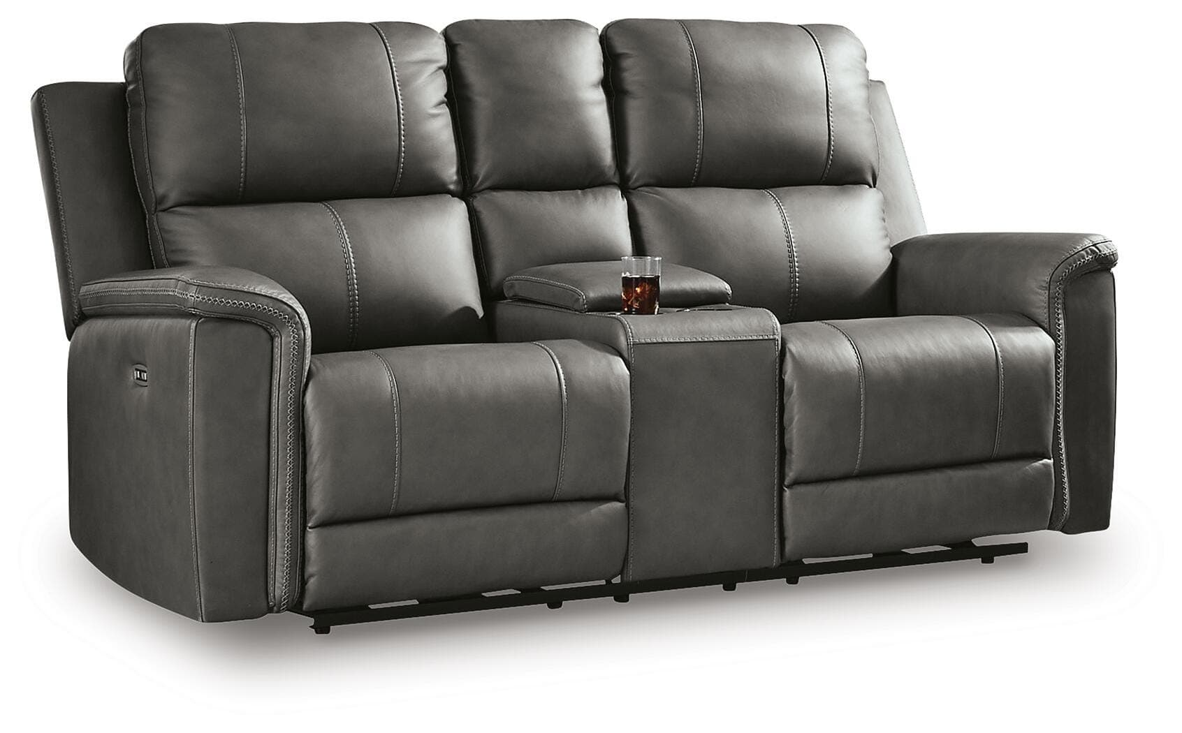 Beryton Power Reclining Loveseat with Console