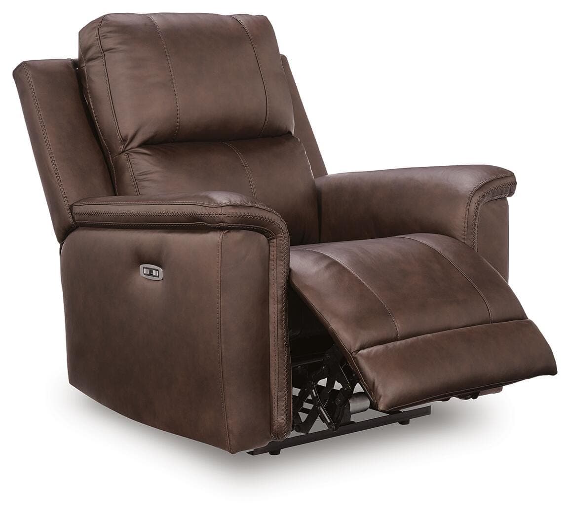 Beryton Power Recliner — Black/Gray — view 3