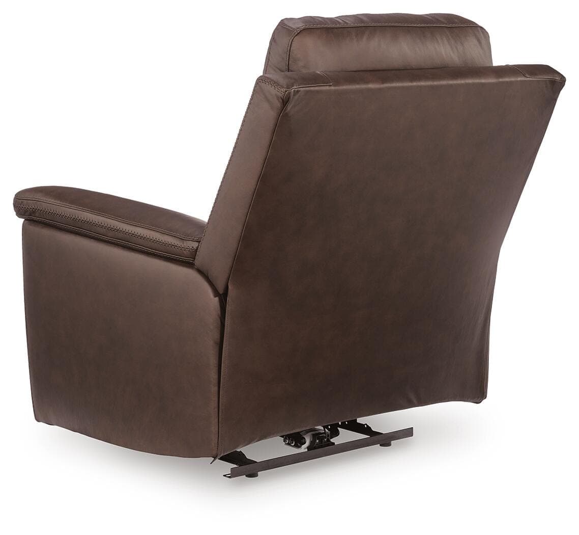 Beryton Power Recliner — Black/Gray — view 7