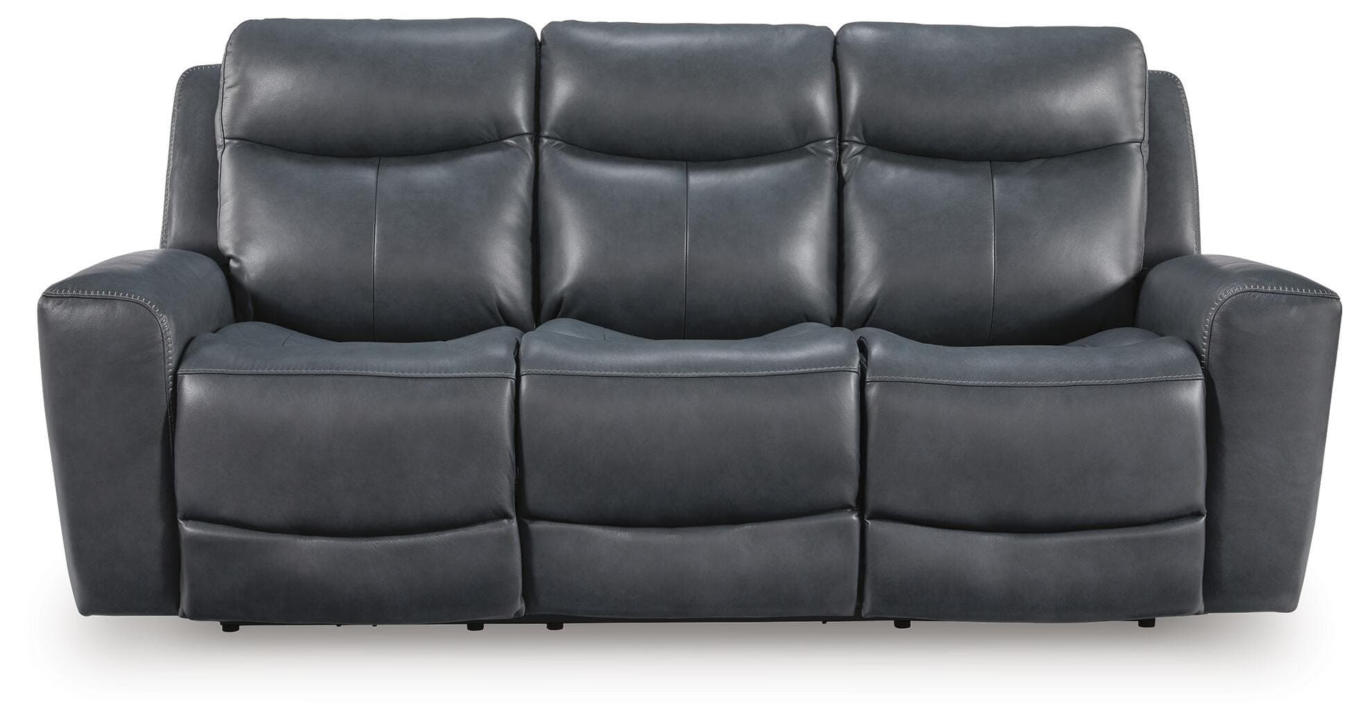Momentum Moves Power Reclining Sofa — Blue — view 4