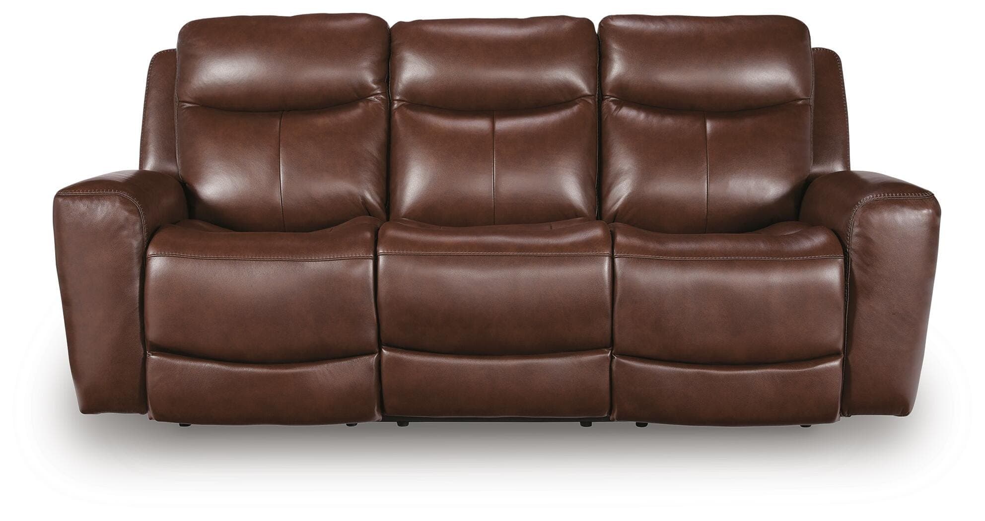 Momentum Moves Power Reclining Sofa — Brown/Beige — view 3