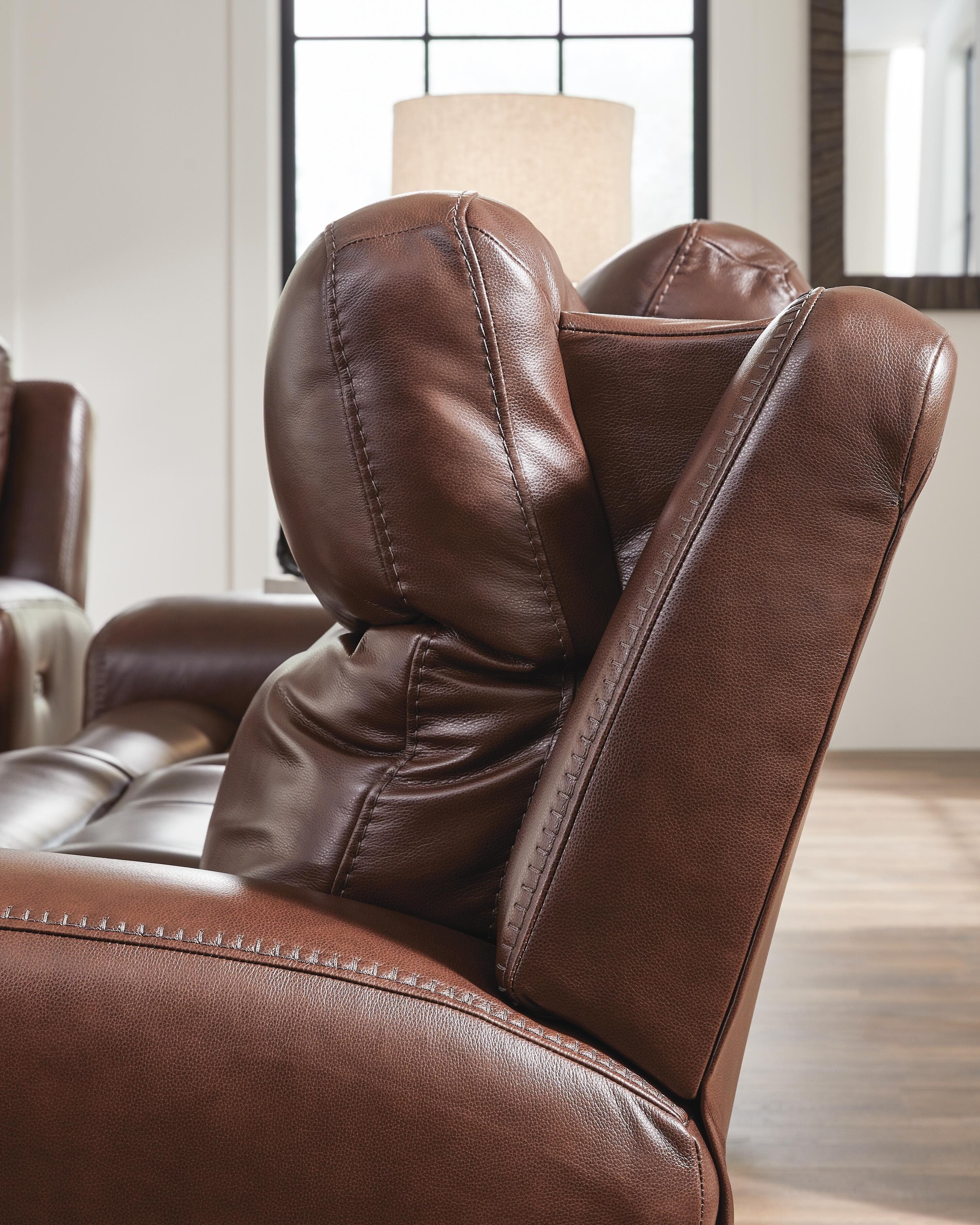 Momentum Moves Power Reclining Sofa — Brown/Beige — view 5