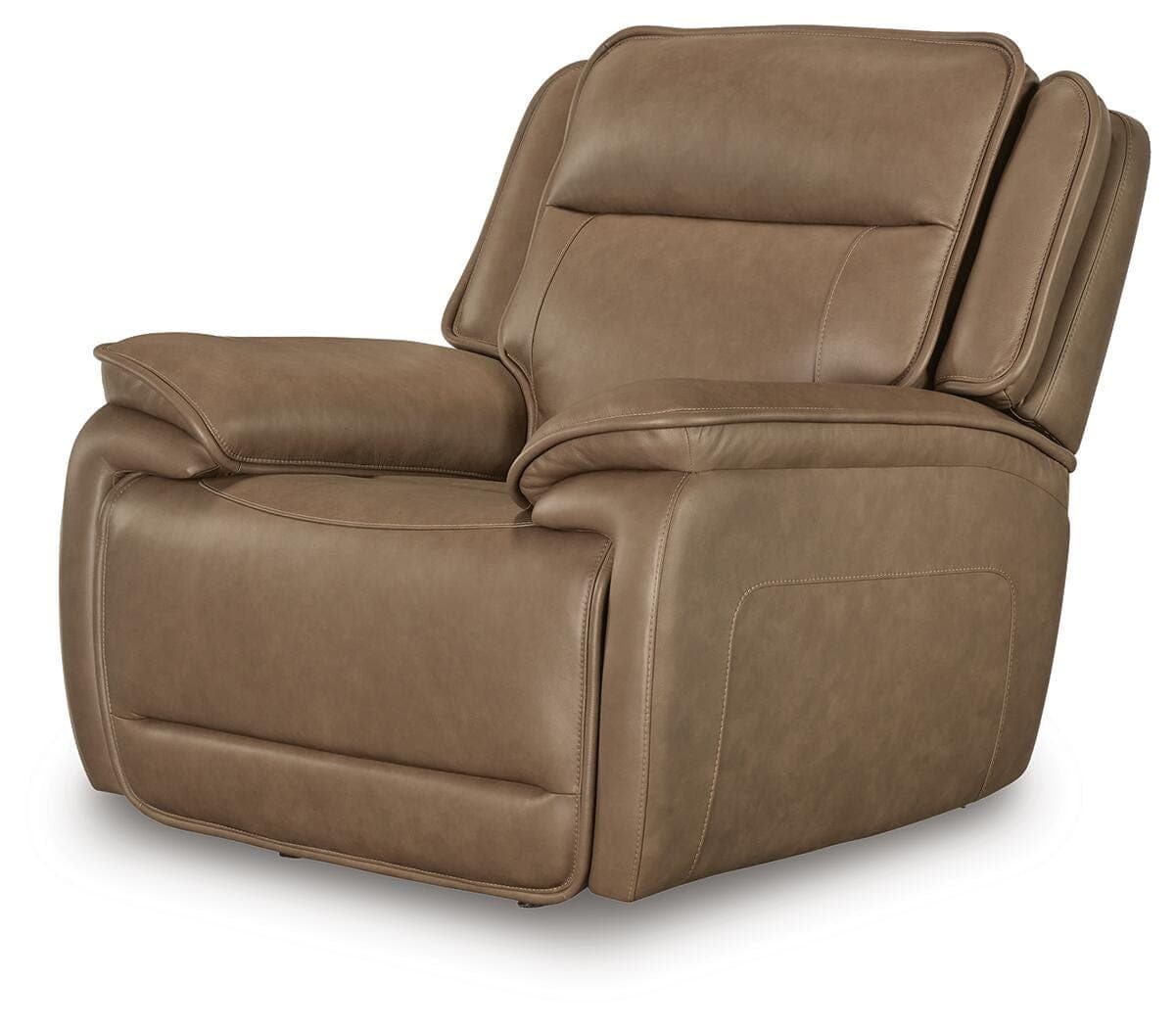 Malcesine Power Recliner — Brown/Beige — view 6