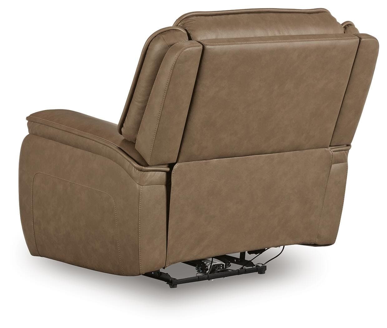 Malcesine Power Recliner — Brown/Beige — view 7