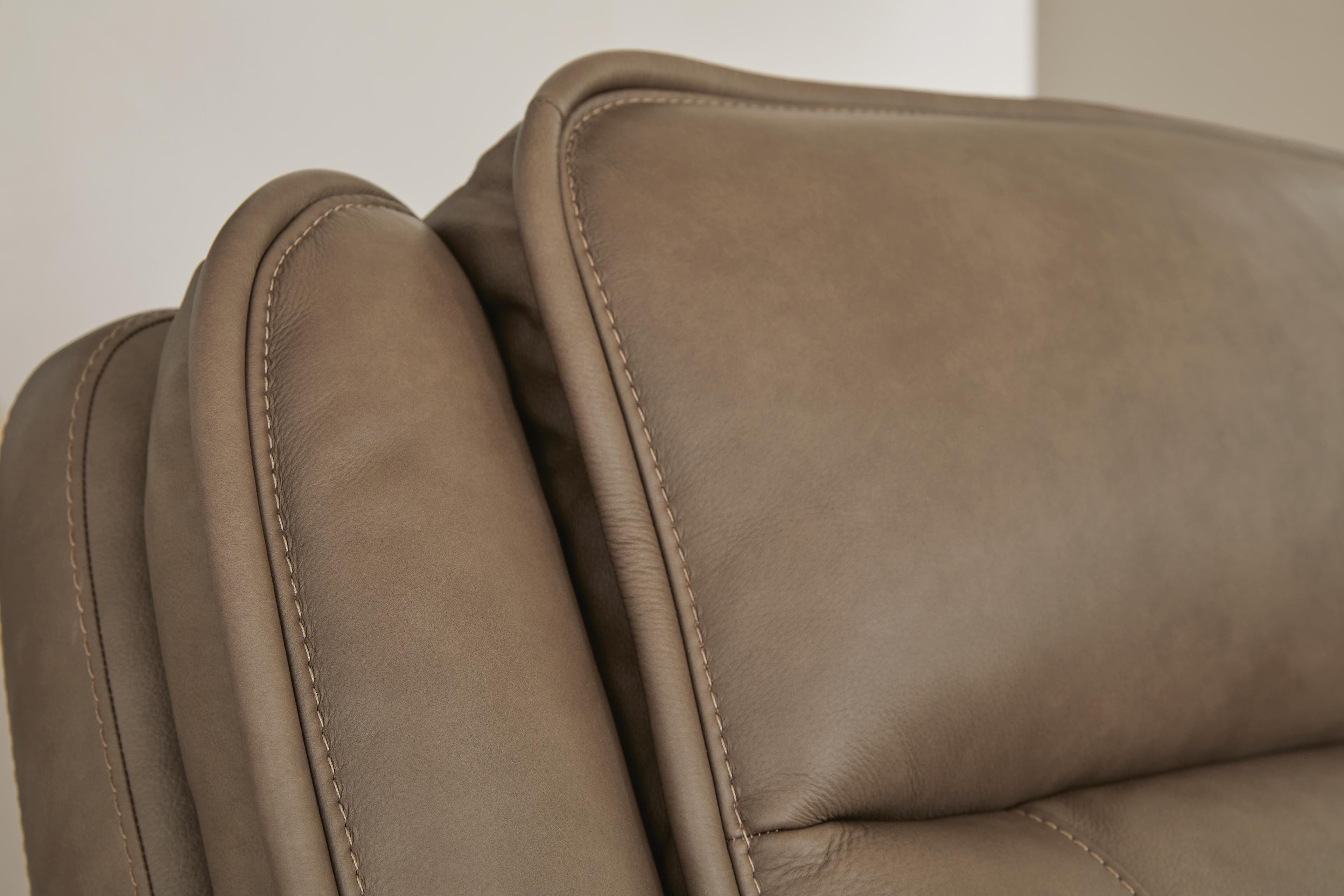 Malcesine Power Reclining Sofa — Brown/Beige — view 6
