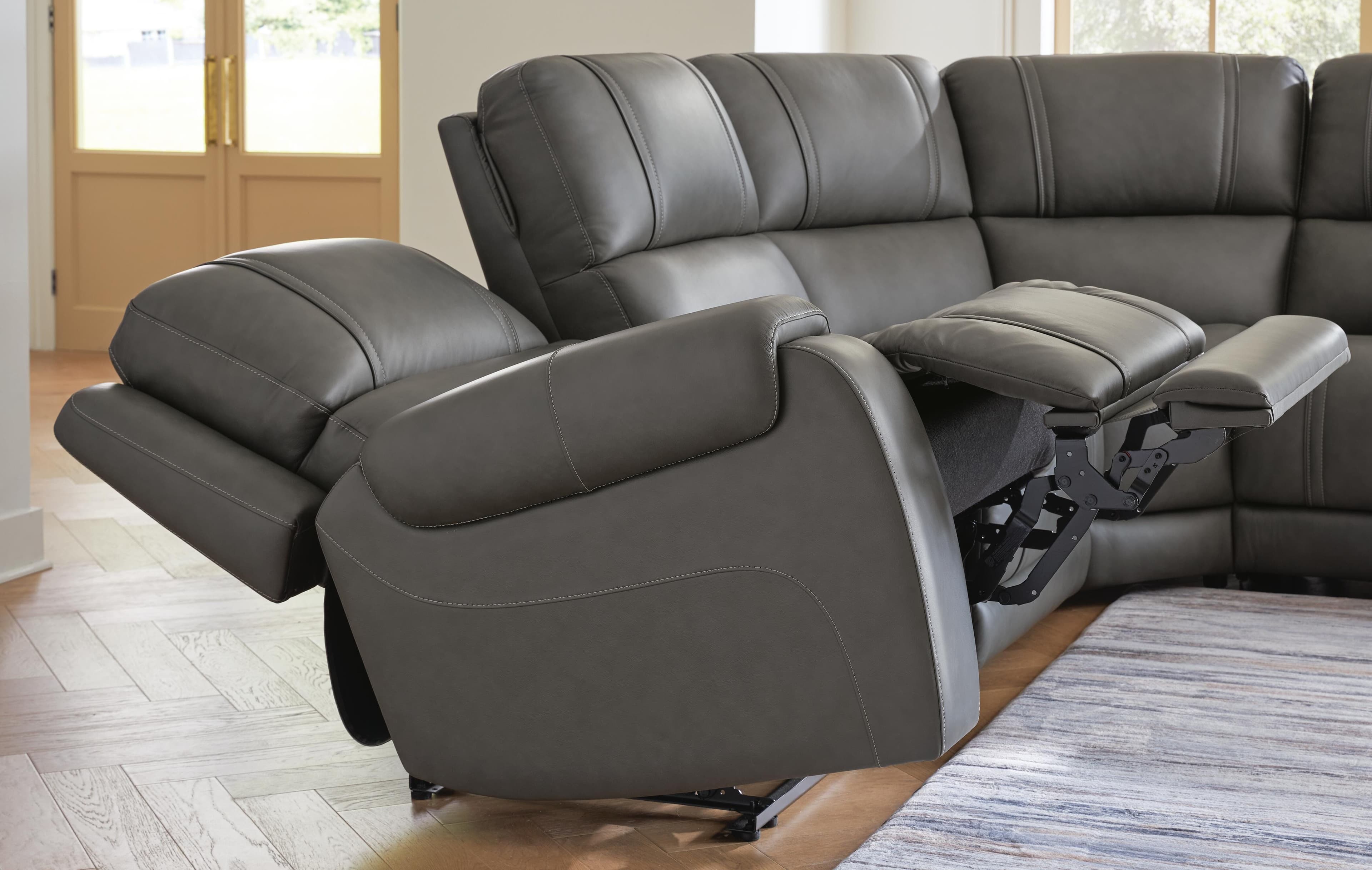 5Z-Harrenhurst 5-Piece Power Reclining Sectional — Anchor — view 7