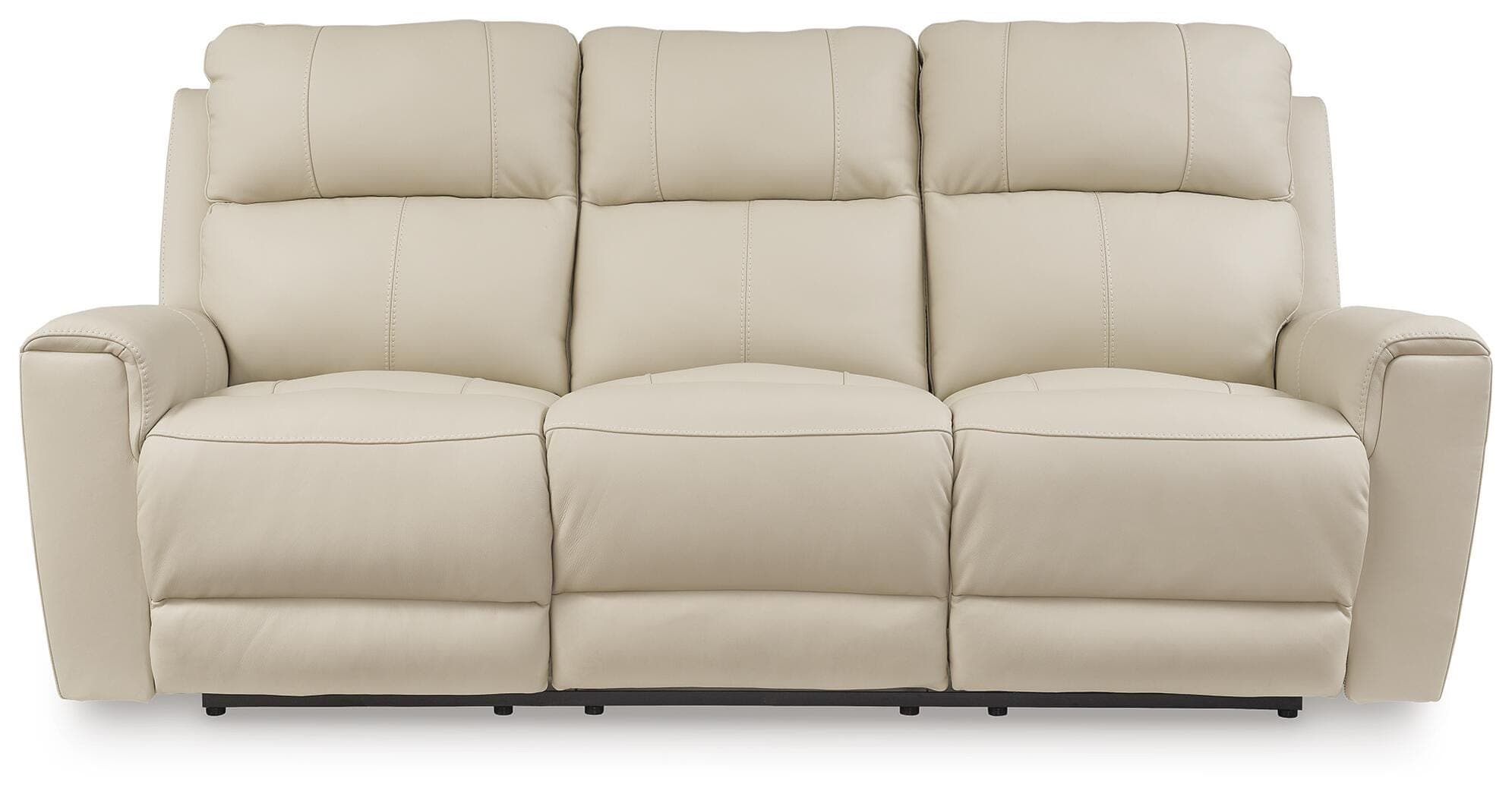 Dahlmoore Power Reclining Sofa — White — view 4