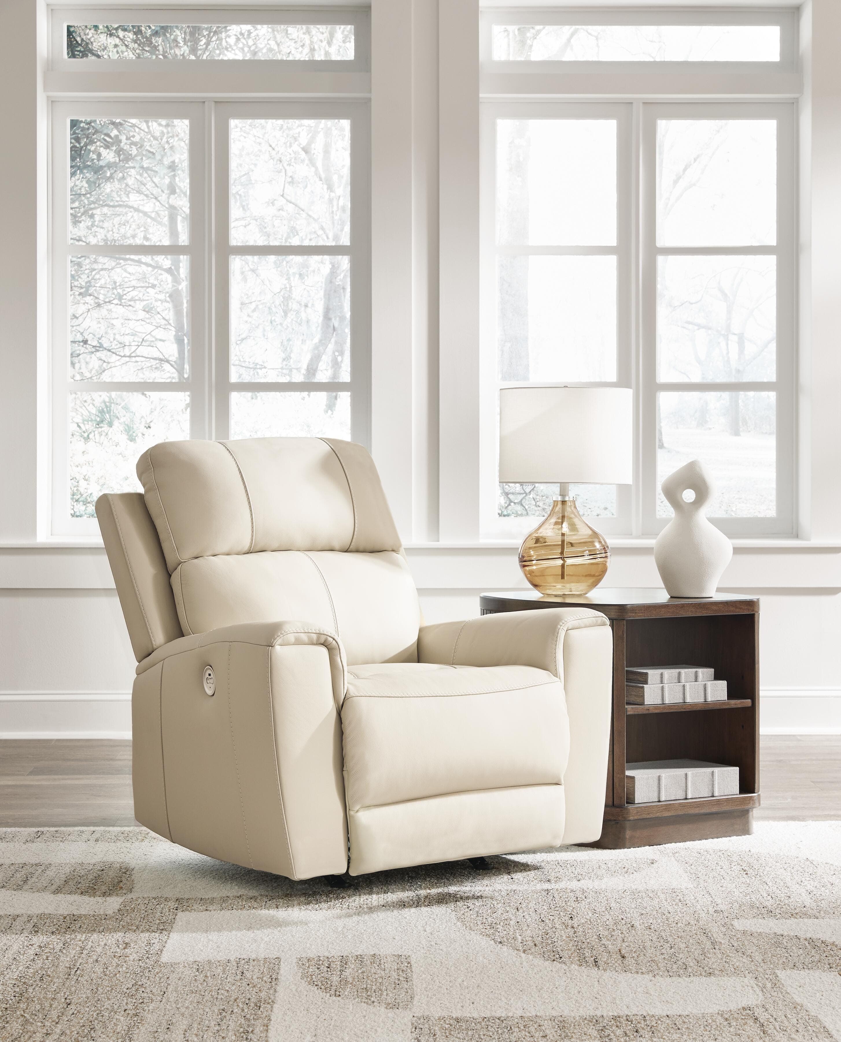 Dahlmoore Power Recliner — White — view 2
