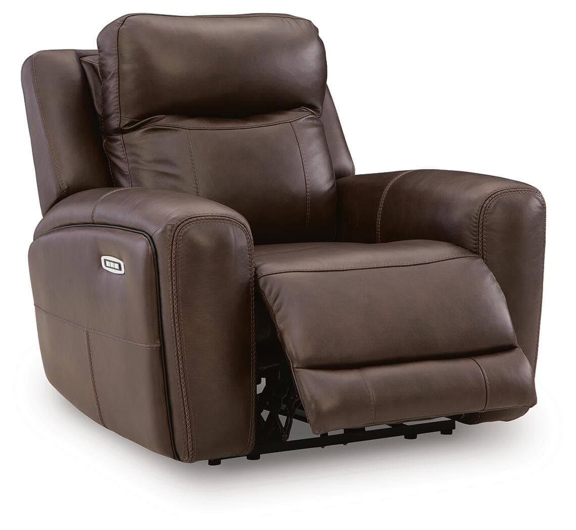 Gravier Power Recliner — Brown/Beige — view 3