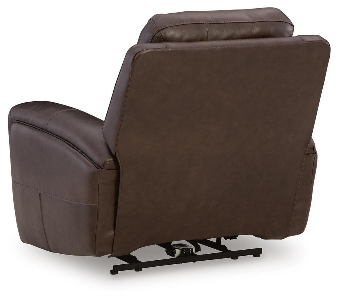 Gravier Power Recliner — Brown/Beige — view 6