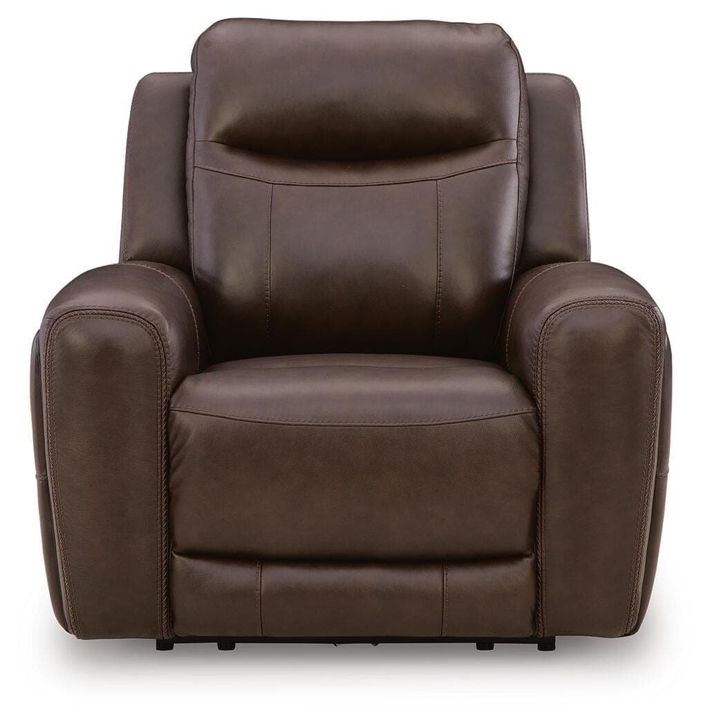 Gravier Power Recliner — Brown/Beige — view 4