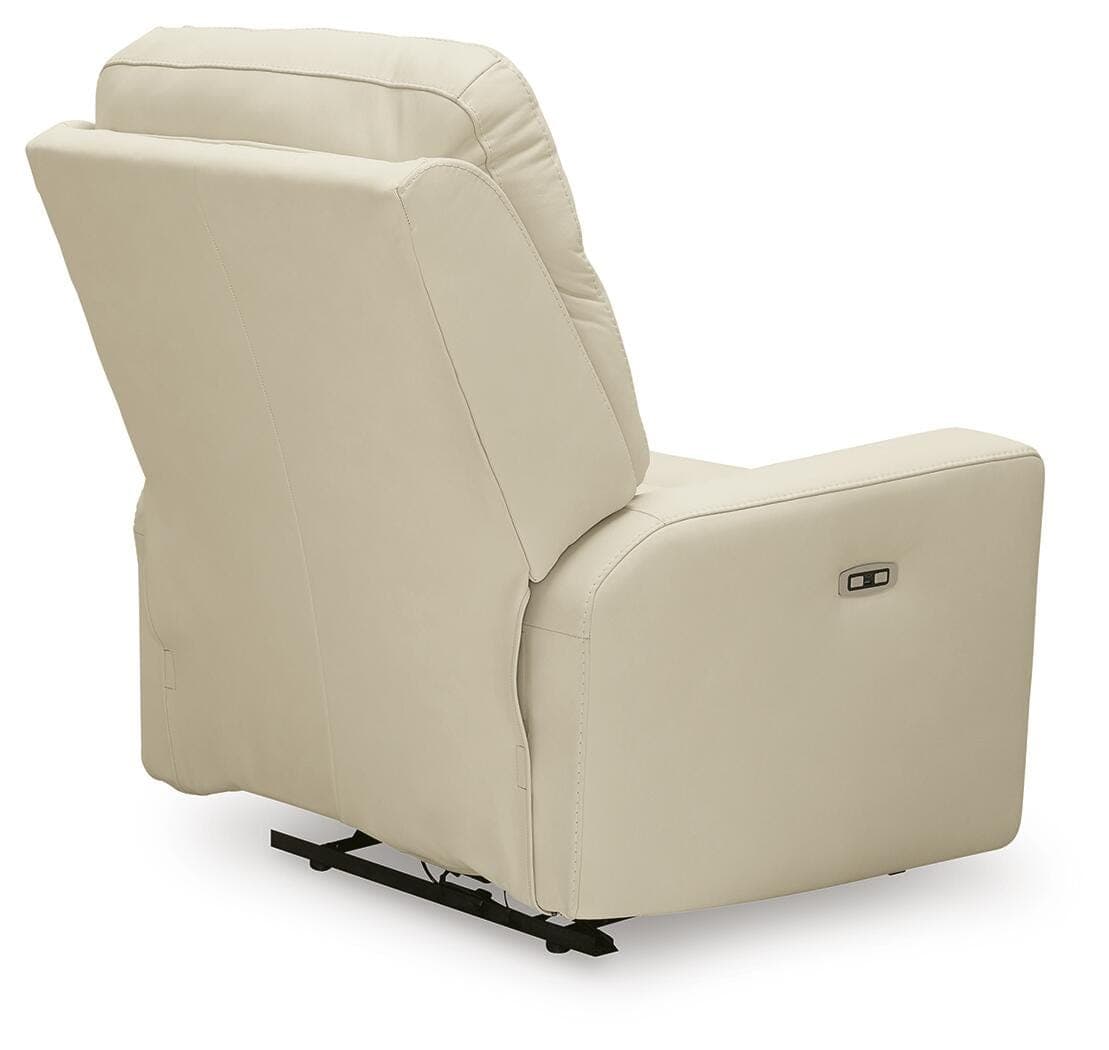 Olcotte Power Recliner — White — view 6