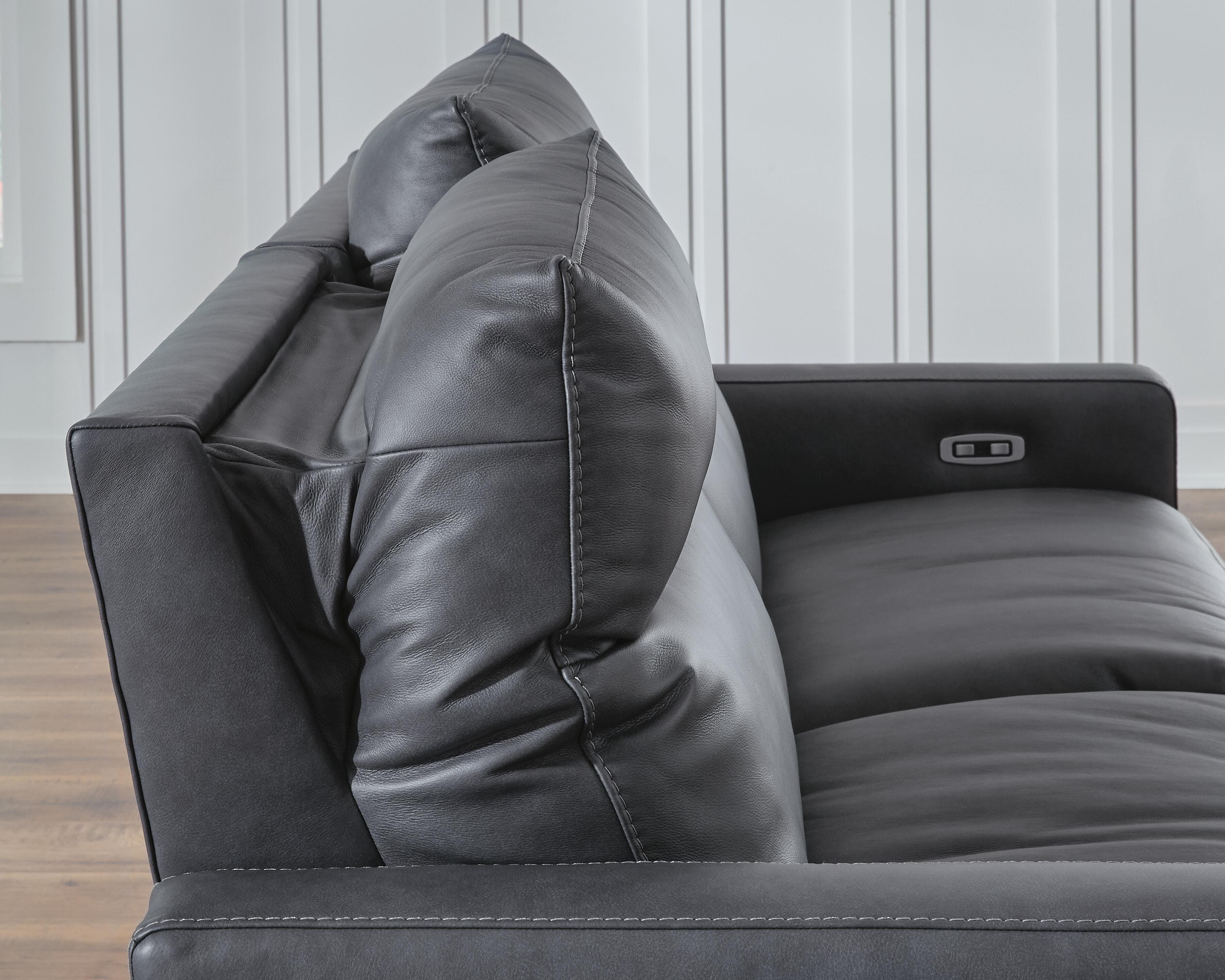 ModZ 5-Piece Power Reclining Sectional — Blue — view 4