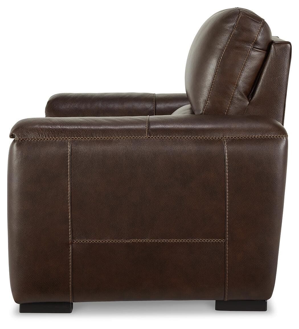 Alessandro Power Recliner — Brown/Beige — view 7