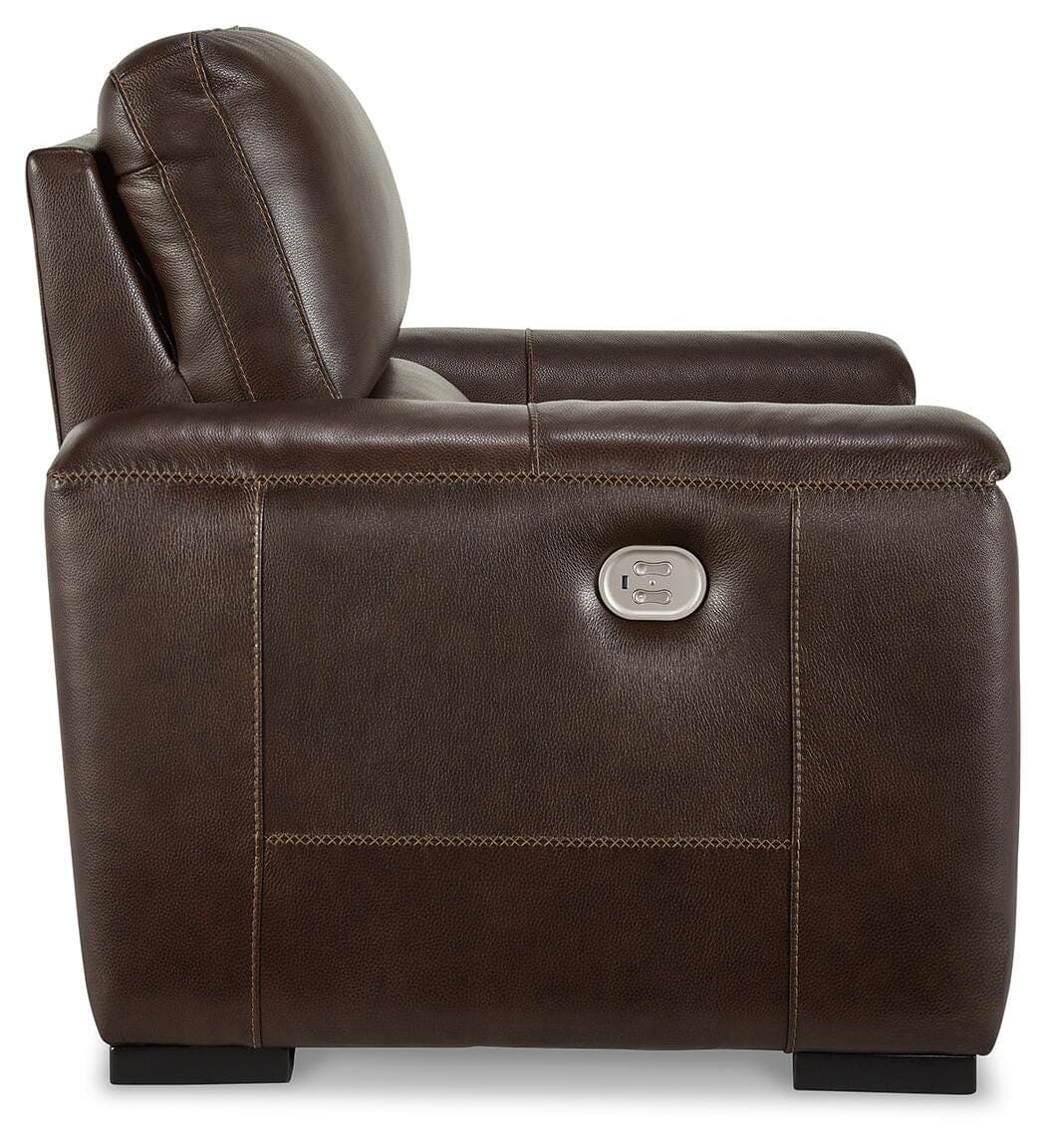 Alessandro Power Recliner — Brown/Beige — view 5